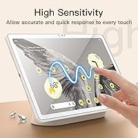 Vista 5 de JETech Screen Protector for Google Pixel Tablet (11-Inch, 2023 Model), 9H Tempered Glass Film, HD Clear, 2-Pack