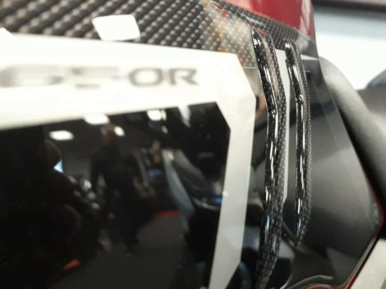 labelbike Adesivi 3D Moto Paraserbatoio Serbatoio Compatibile con Honda | CB650R, Protezione e Laterale Protezione in Resina, Antigraffio, Decorazione