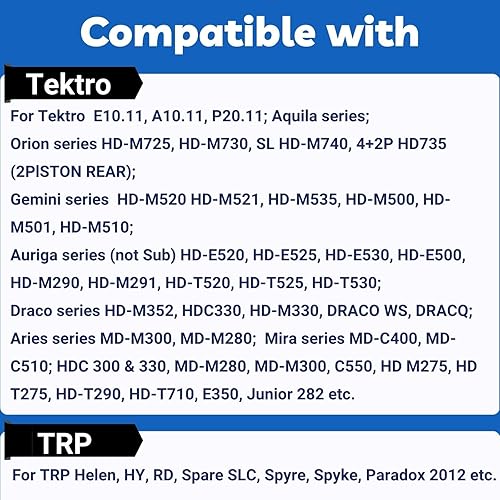 Miniatura 6 de 2 pares de pastillas de freno para TRP Tektro Shimano Deore Br-M575 M525 M515 T615 T675 M505 M495 M486 M485 M475 M465 M447 M446 M445 M416 M46 39 EU