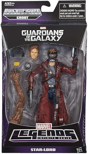 Miniatura 2 de Figura de Star-Lord de Guardianes de la Galaxia de Marvel, 6 pulgadas