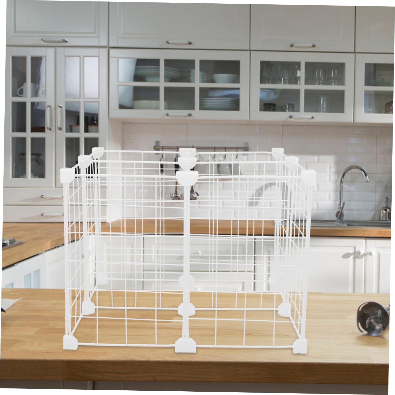 Modulares Tiefkühltruhen Organizer System mit Gittern und Trennwänden