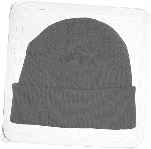 Miniatura 3 de Caja de almacenamiento de sombreros de 5 piezas maleta para hombres contenedor de almacenamiento de plástico con tapa sombreros de plástico gorro