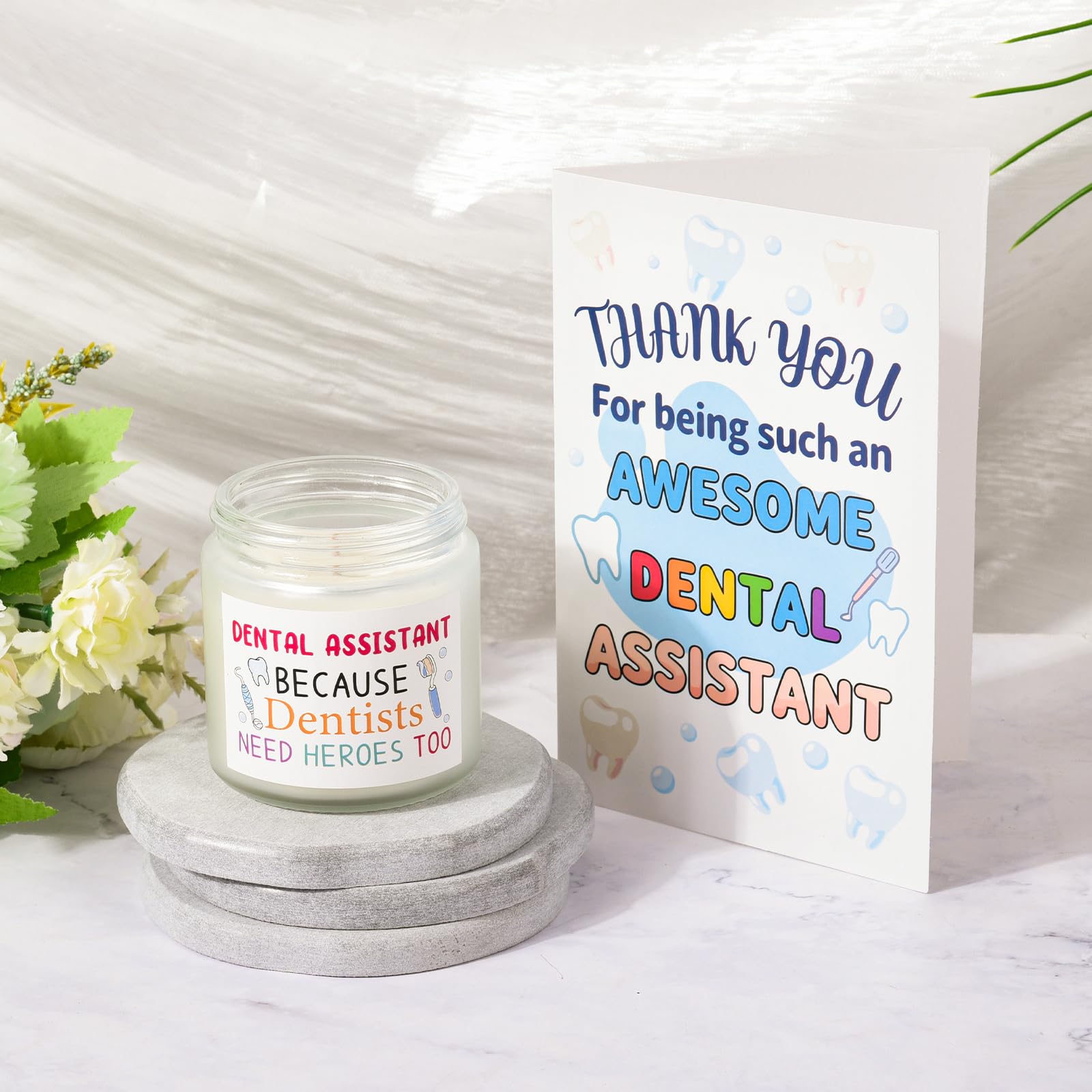 Dental Assistant Gifts for Women Unique Dentist Gifts Funny Dental Hygienist Gift Including Glass Cup Socks Canvas Tote Bag Keychain for Birthday Christmas