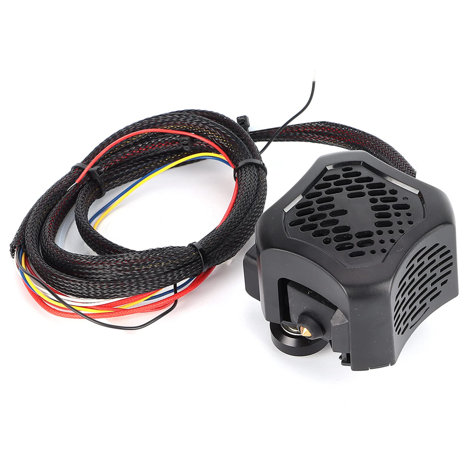 Kit estrusore assemblato con tubo PTFE da 0,4 mm e ugello in ottone, stabile DC24V per stampante 3D 3 V2, 1 set
