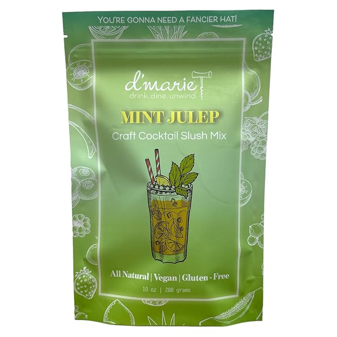 Frozen Cocktail Drink Mix Makes 10 Slushies Mint Julep