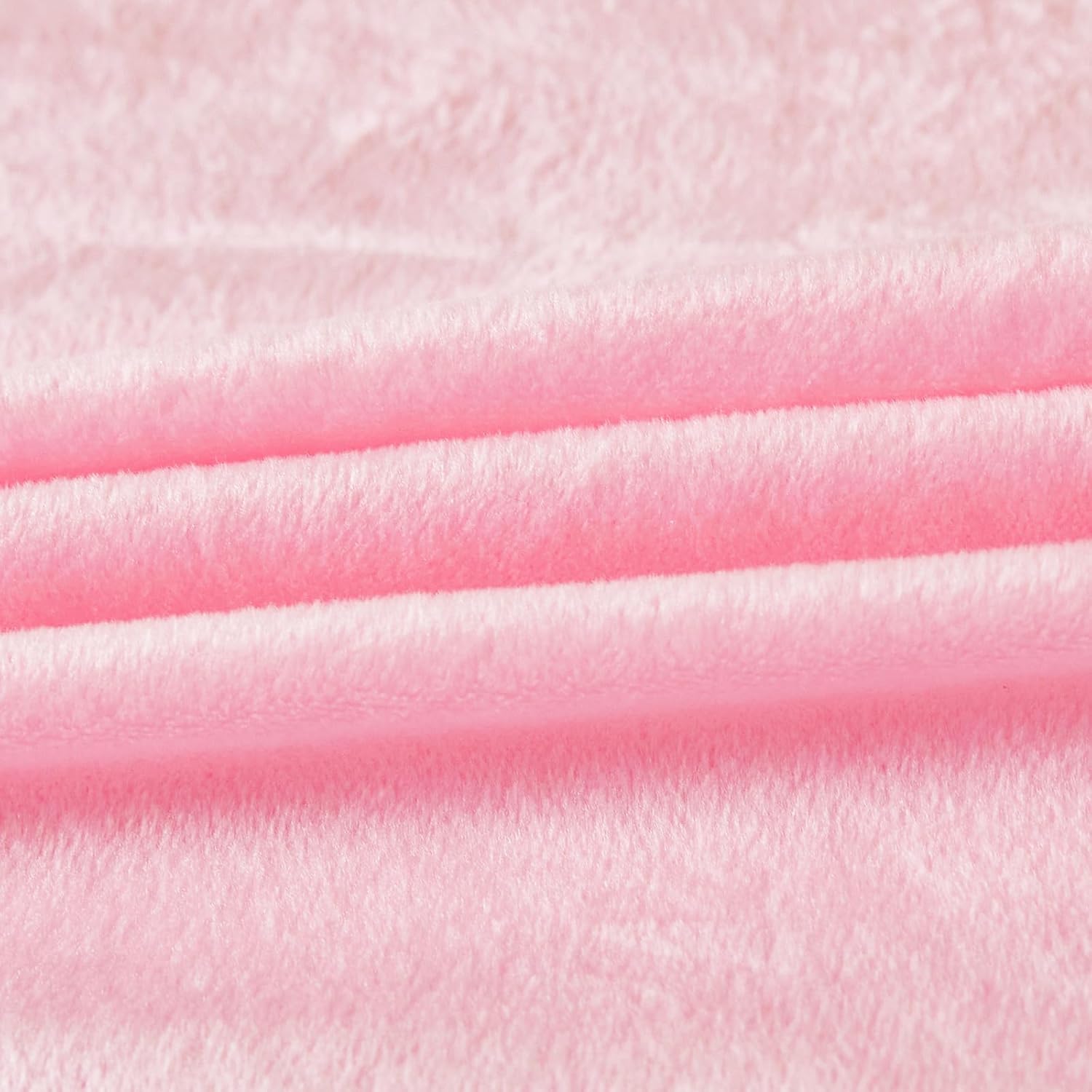 Pink Fluffy Pillow Covers, Fuzzy Plush Furry Shaggy Faux Fur Pillow Cases for Bedroom décor, Soft Pink Pillow Covers 26"x20" with Zipper Closure, Decorative Set of 2 - Image 7