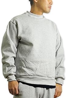 [ロサンゼルスアパレル] HF07 14オンス ヘビーフリース クルーネック スウェット アメリカ製