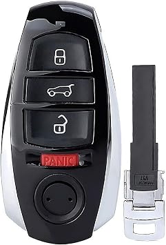 1x New Replacement Proximity Key Fob Remote Compatible with & Fit for Volkswagen Touareg - MPN IYZVWTOUA-02