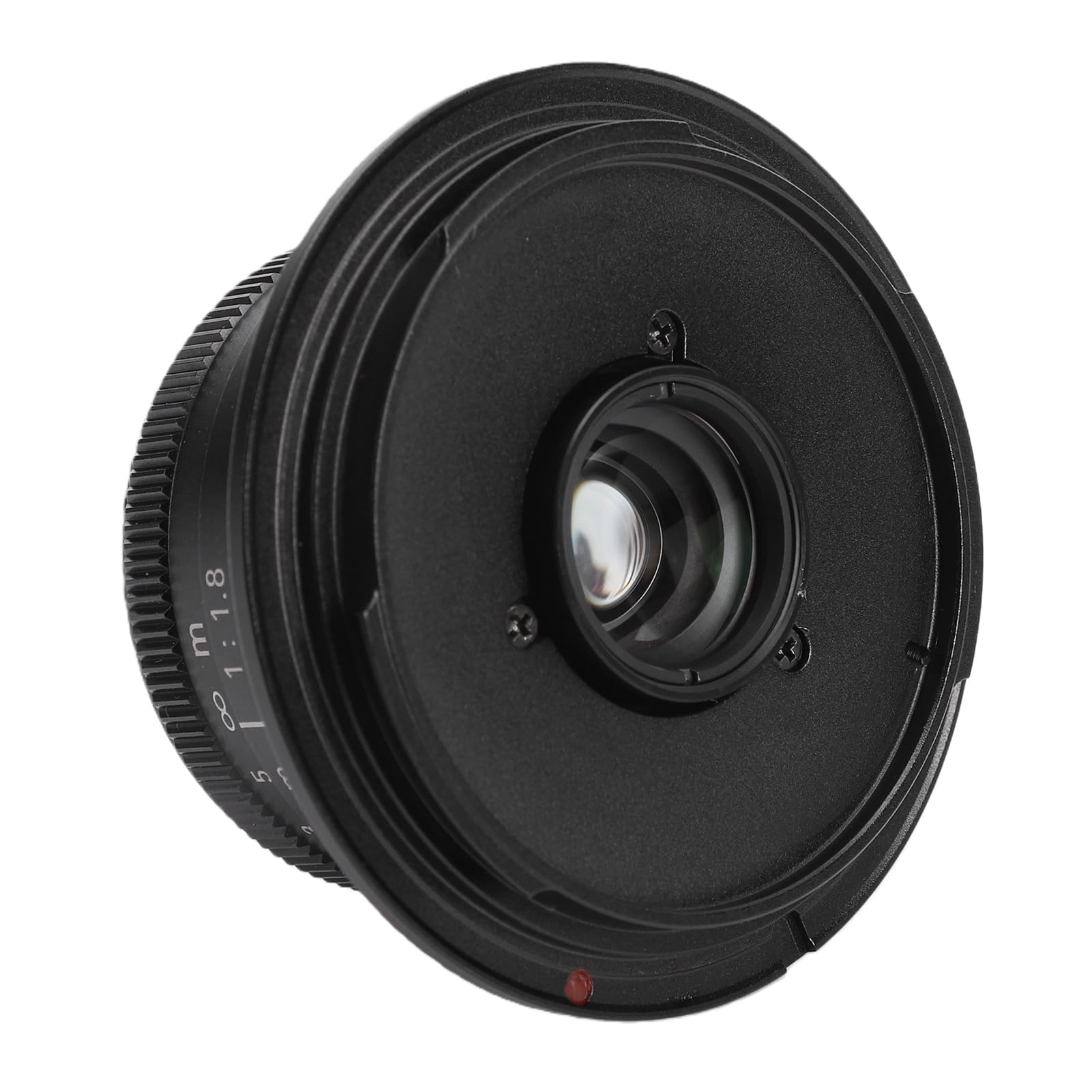 Jiawu Obiektyw z ręczną regulacją Ostrości, Szerokokątny Obiektyw Stałoogniskowy 25 Mm F1,8 APS C z dużą przysłoną, Kompaktowy ze Stopu Aluminium z 8 Listkami Przysłony i powłoką UMC dla R7 R10 R50