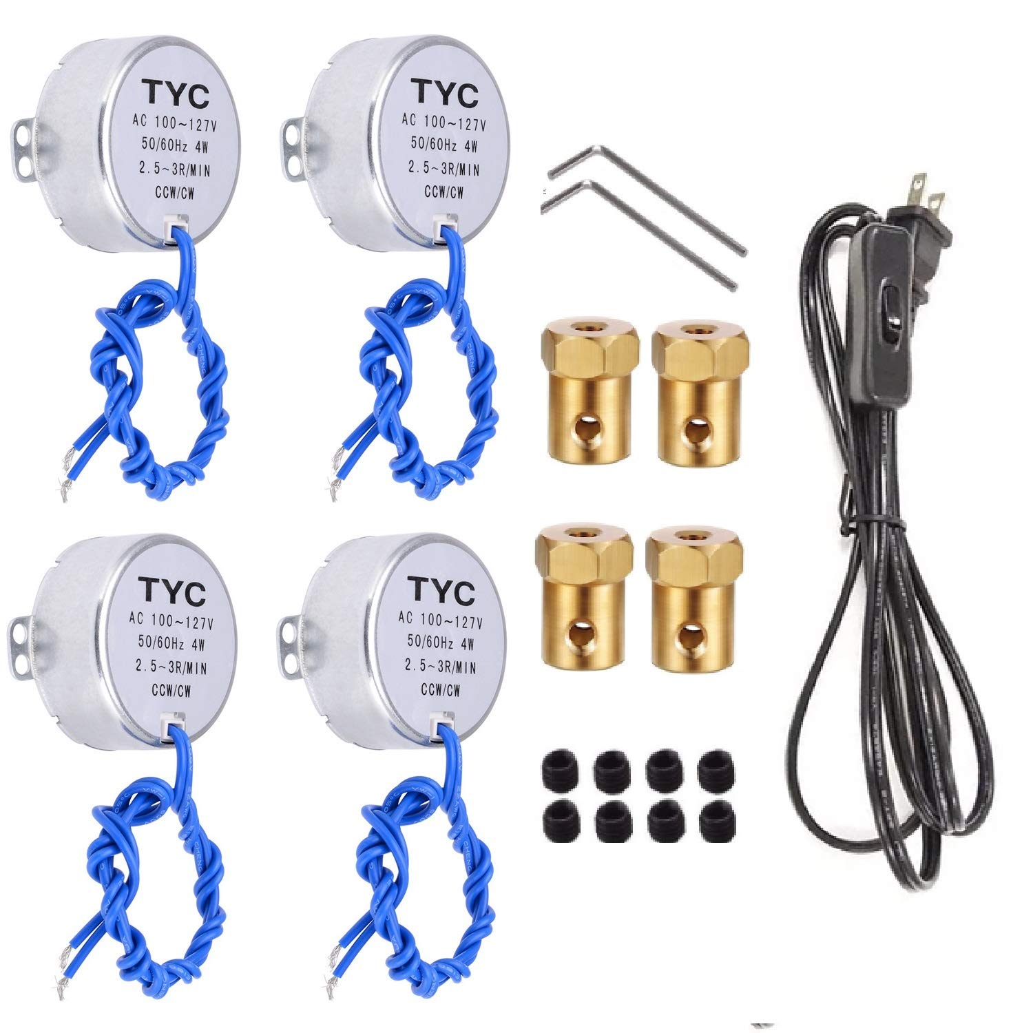 4PCS Electric Motors For Cup Turner Electric Motors Tools & Home