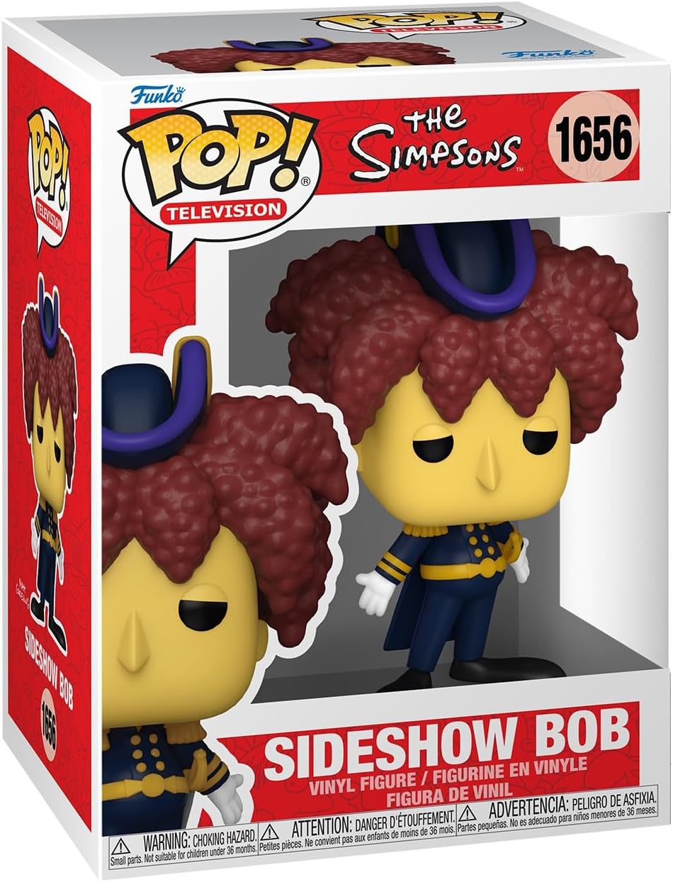 POP TV: Simpsons - Sideshow Bob - The Simpsons - Collectable Vinyl Figure - Gift Idea - Official Merchandise - for Kids & Adults - TV Fans - Model Figure for Collectors and Display