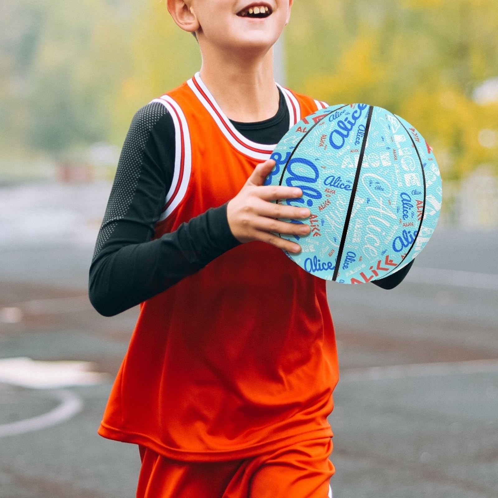 Ballons de Basket Personnalisés avec des Noms, Taille 7/ Taille 5, Cadeaux d'anniversaire Personnalisés, Cadeaux D'équipe, Cadeaux de Noël, Cadeaux pour Les Amateurs de Basket-Ball