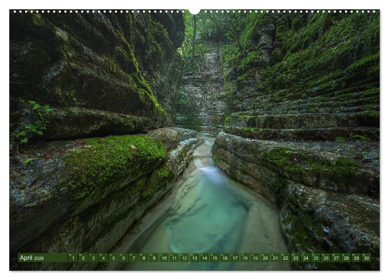 Magische Landschaften Weltweit (hochwertiger Premium Wandkalender 2026 DIN A2 quer), Kunstdruck in Hochglanz: Wandkalender mit 13 magischen Landschaften aus der ganzen Welt (CALVENDO Natur)