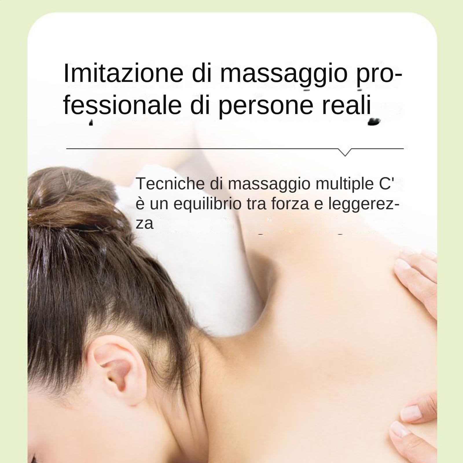 Massaggiatore per la Zona Lombare - Massaggiante Riscaldato per Cervicale,Lombare Elettrico Senza Fili per Auto Ufficio Casa Sport e Viaggio per Uomini e Donne