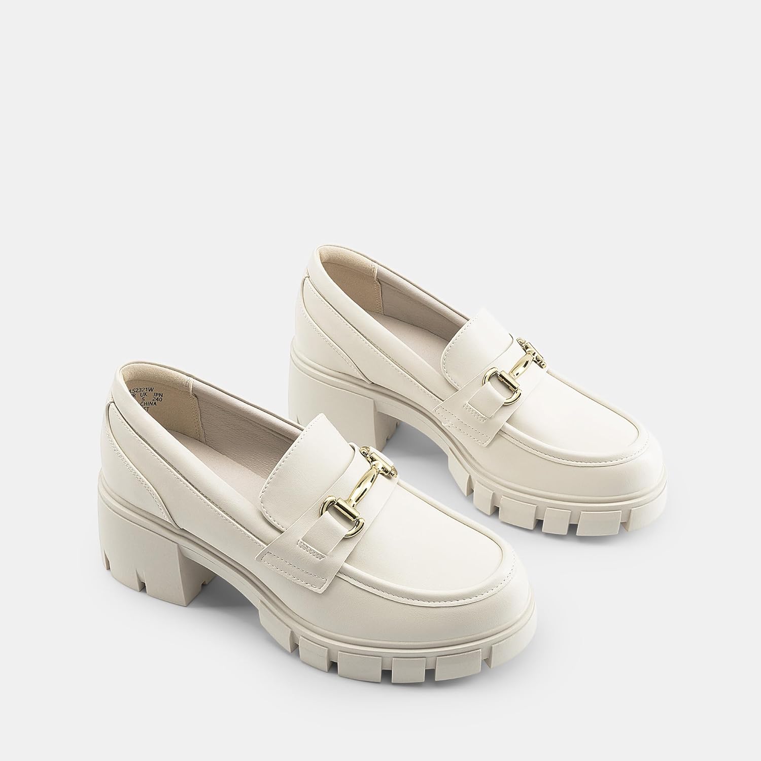 DREAM PAIRS Women's Platform Chunky Loafers - Image 8