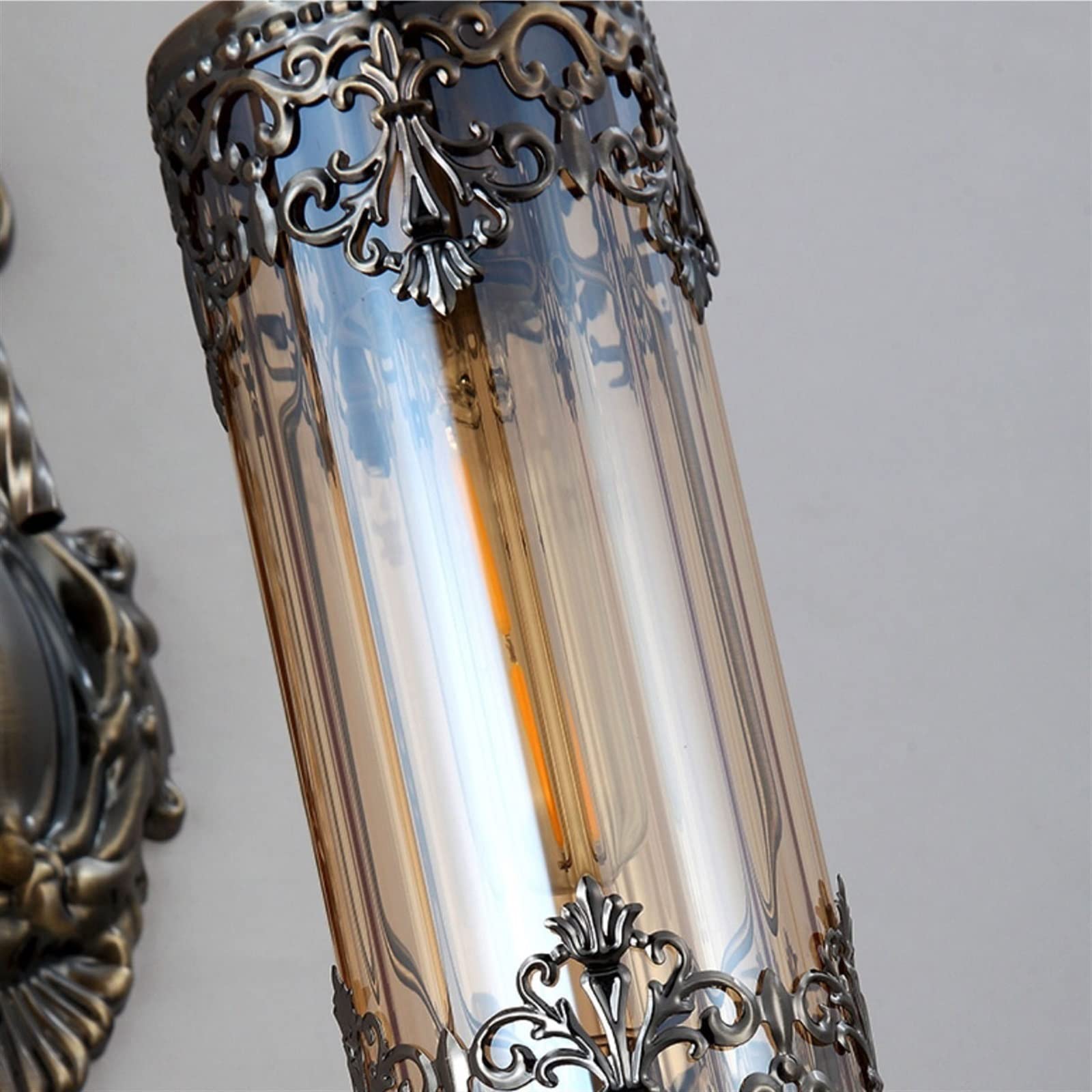 Pokój dzienny Spersonalizowana lampka nocna retro do salonu, korytarza, schodów, kreatywnej dekoracji, szklana lampa ścienna Dekoracje