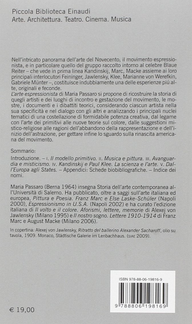L'arte espressionista. Teoria e storia