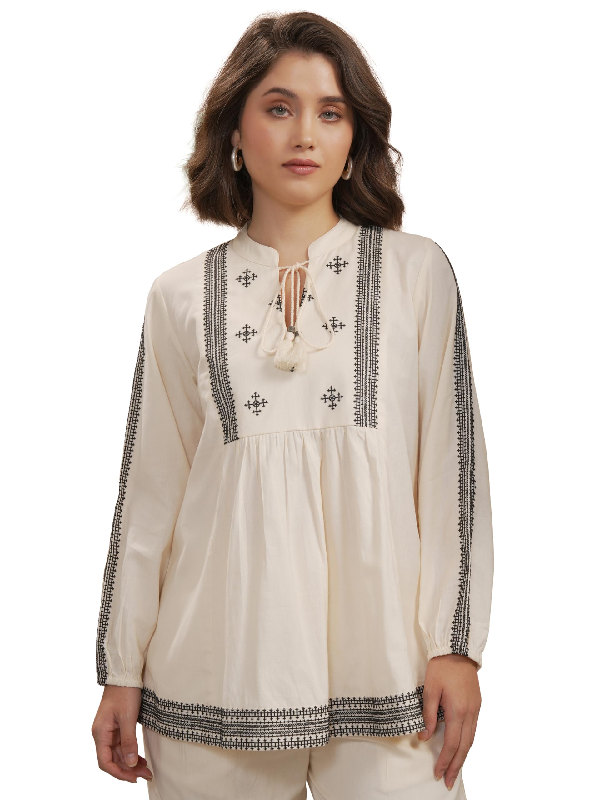 vishudh Women's Elegant Top | Soft & Breathable Fabric | Perfect for Casual & Chic Outfits-picture-9