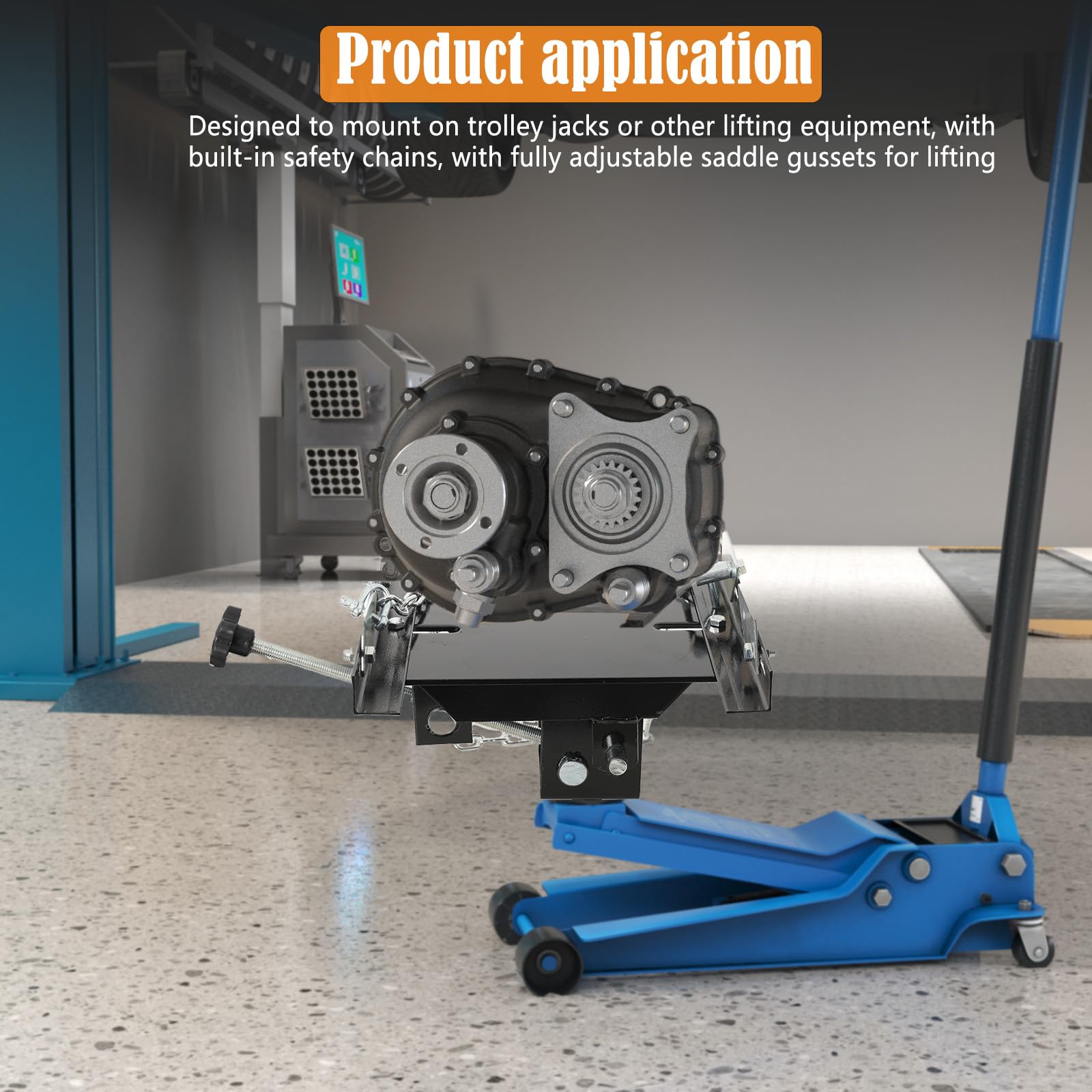 Adattatore Jack Trasmissione Regolabile 1/2 Ton Universale per Auto e Camion Leggeri