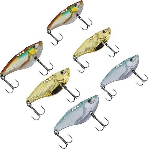 Miniatura 4 de Acme V-Rod - Juego de 6 señuelos de pesca Acme de gran tamaño para lubina, trucha, lucioperca, salmón, lucio, panfish.