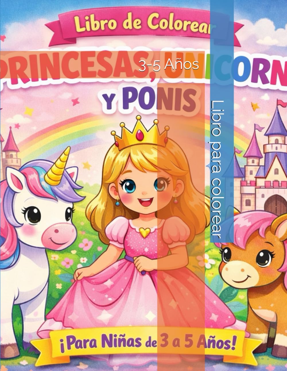 Princesas,unicornios y ponis: 3-5 Años