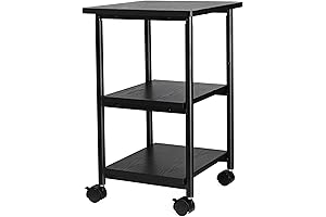 VASAGLE Industrial Machine Stand: The Ultimate Printer, Storage, and Workspace Solution