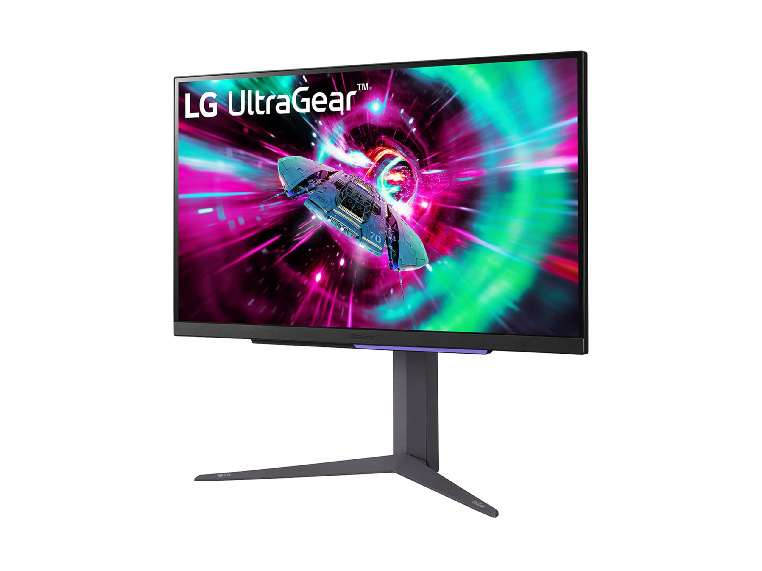 LG Ultragear™ 27GR93U-B Ecran PC Gaming 27" - Dalle IPS résolution UHD 4K (3840x2160), 1ms GtG 144Hz, DisplayHDR™400, DCI-P3 95%, AMD FreeSync Premium, Compatible NVIDIA G-Sync, HDMI 2.1