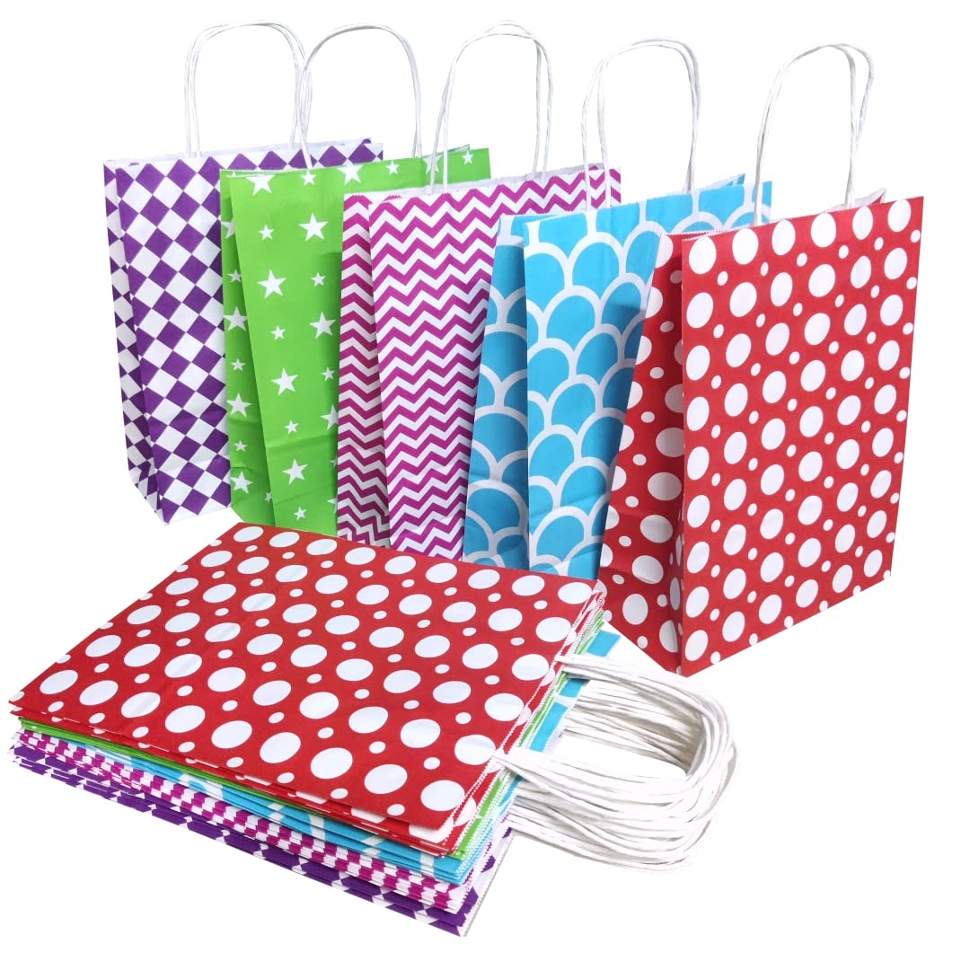See full amazon price history chart for KSATRA Paper Bags For Return Gifts, 50 Bags With 5 Different Designs, Strong Paper And Handles, Ideal For Birthdays, Parties, Weddings, Christmas, And Diwali. (12X9.5X4 Inches) - Multicolor (50) KSATRA Paper Bags For Return Gifts, 50 Bags With 5 Different Designs, Strong Paper And Handles, Ideal For Birthdays, Parties, Weddings, Christmas, And Diwali. (12X9.5X4 Inches) - Multicolor (50) (B0C18SRCLX) Amazon Price History, Amazon Price Tracker