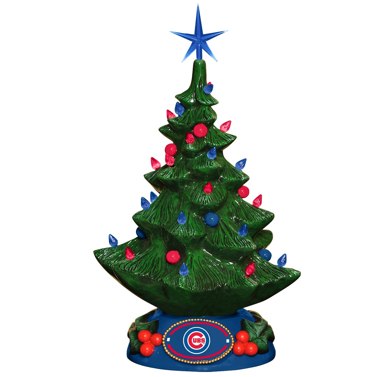MLB Chicago Cubs Christmas Tree