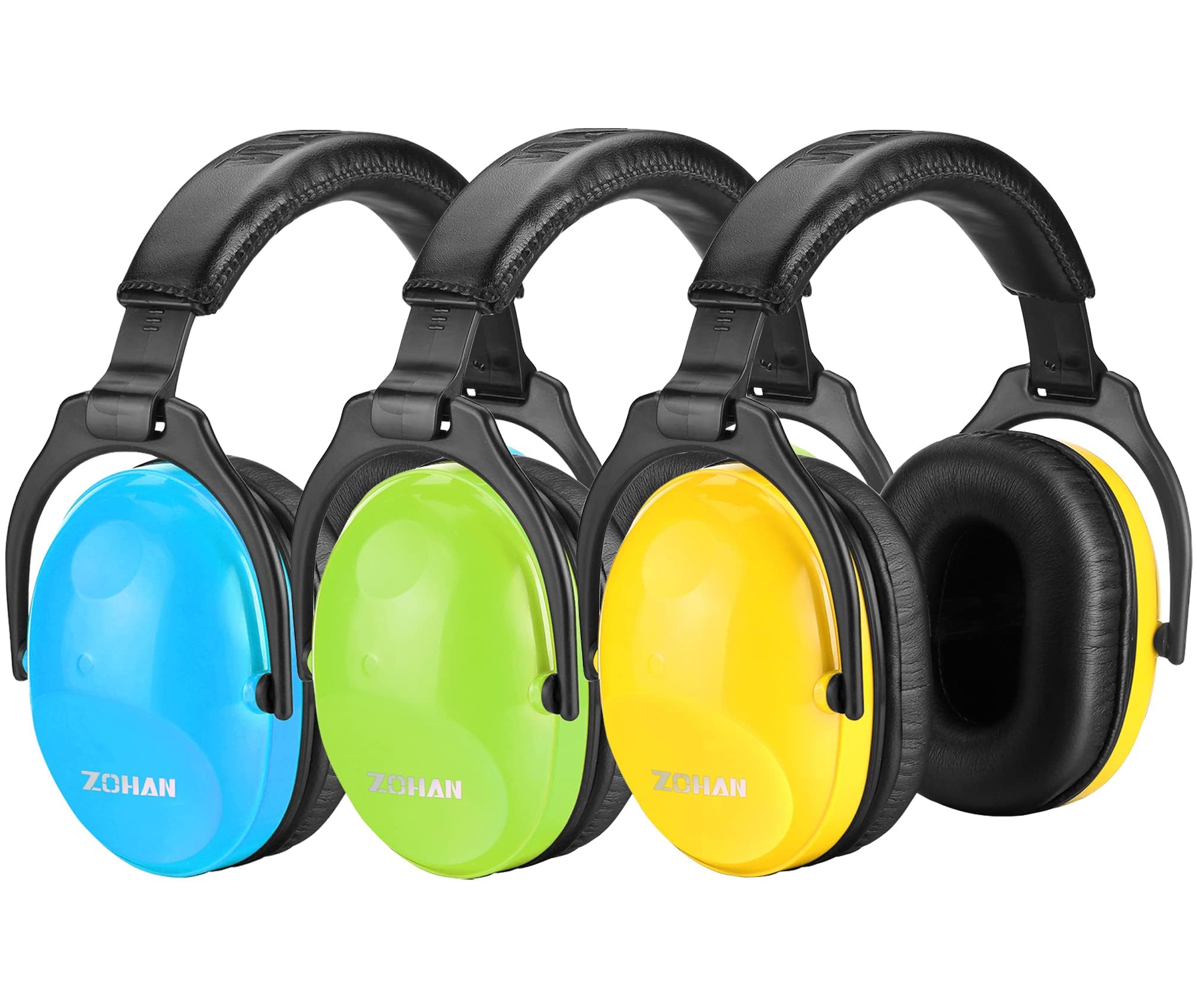 ZOHAN Kids Ear Protection 3 Pack,Kids Noise Canceling Headphone for Concerts, Monster Truck, Fireworks