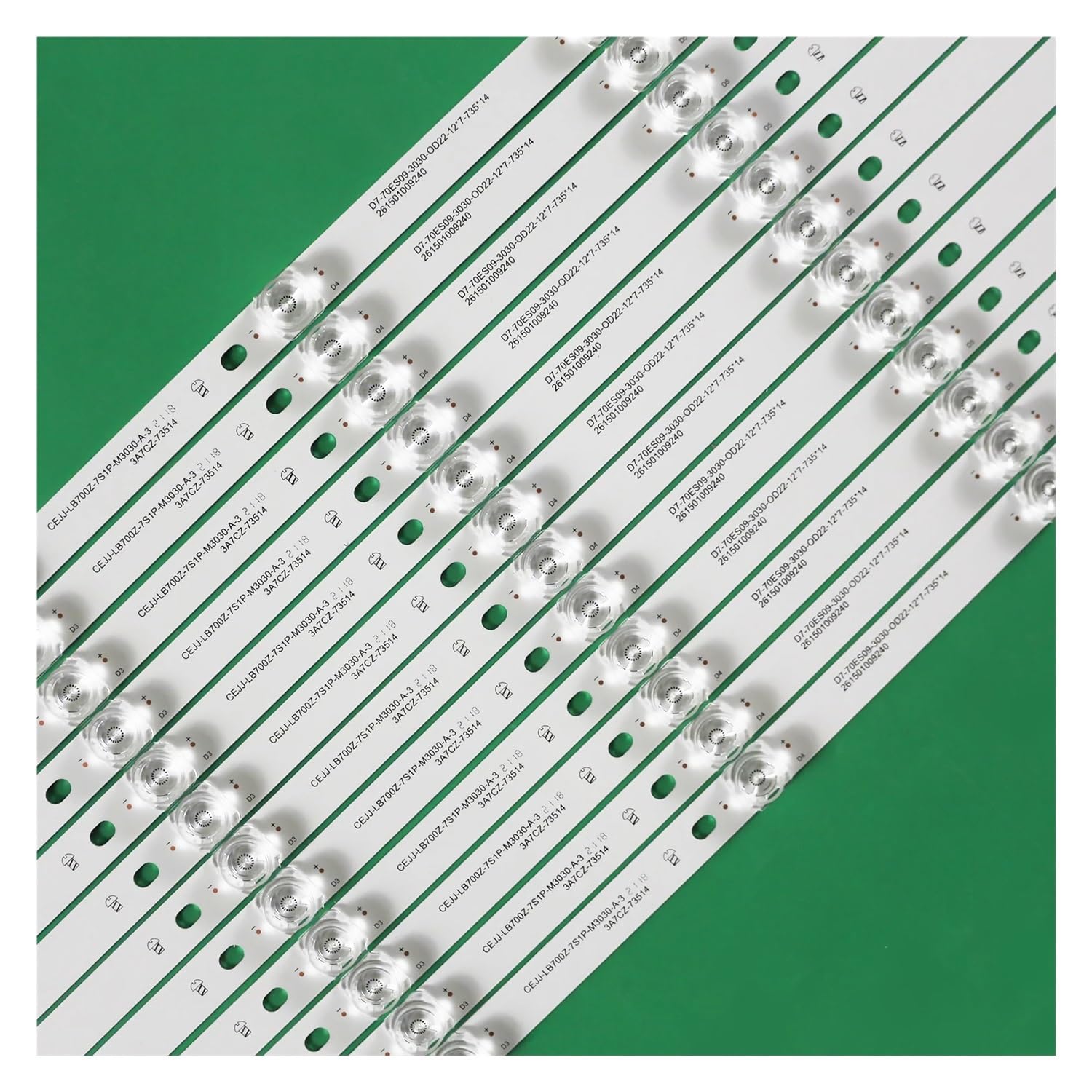 12 Uds retroiluminación LED 996592001044 70PUS6504/12