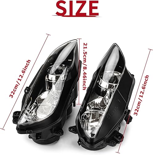 Miniatura 4 de psler Faro delantero, faros delanteros de motocicleta, montaje faro para YZF R1 1000 2004 2005 2006