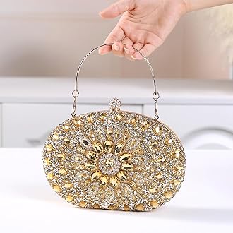 Women's Evening Bags Sparkly Rhinestone Clutch Purses Luxury Handbags | Sparkly, Rhinestone, Luxury, Sparkly, Rhinestone, Luxury