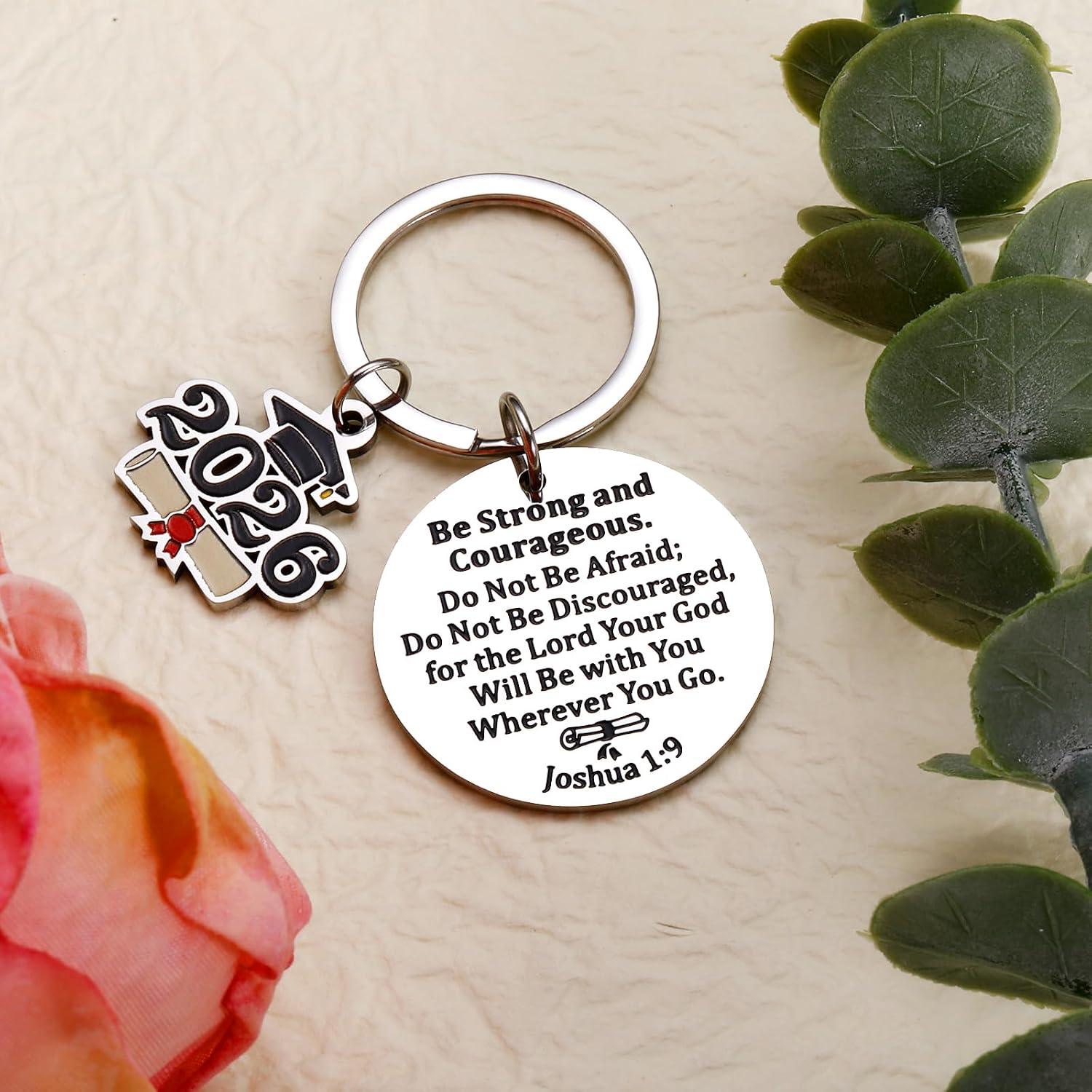5th 8th Grade Graduation Gifts 2026, Kindergarten Preschool Elementary High School College Graduation Gifts, Class of 2026 Keychain for Girls Boys daughter, Phd Master Grad Gift for Her Him