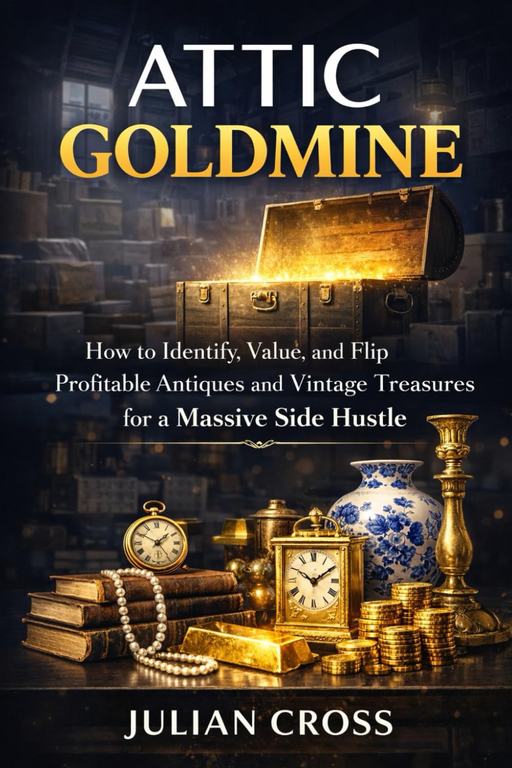 Attic Goldmine: How to Identify, Value, and Flip Profitable Antiques and Vintage Treasures for a Massive Side Hustle