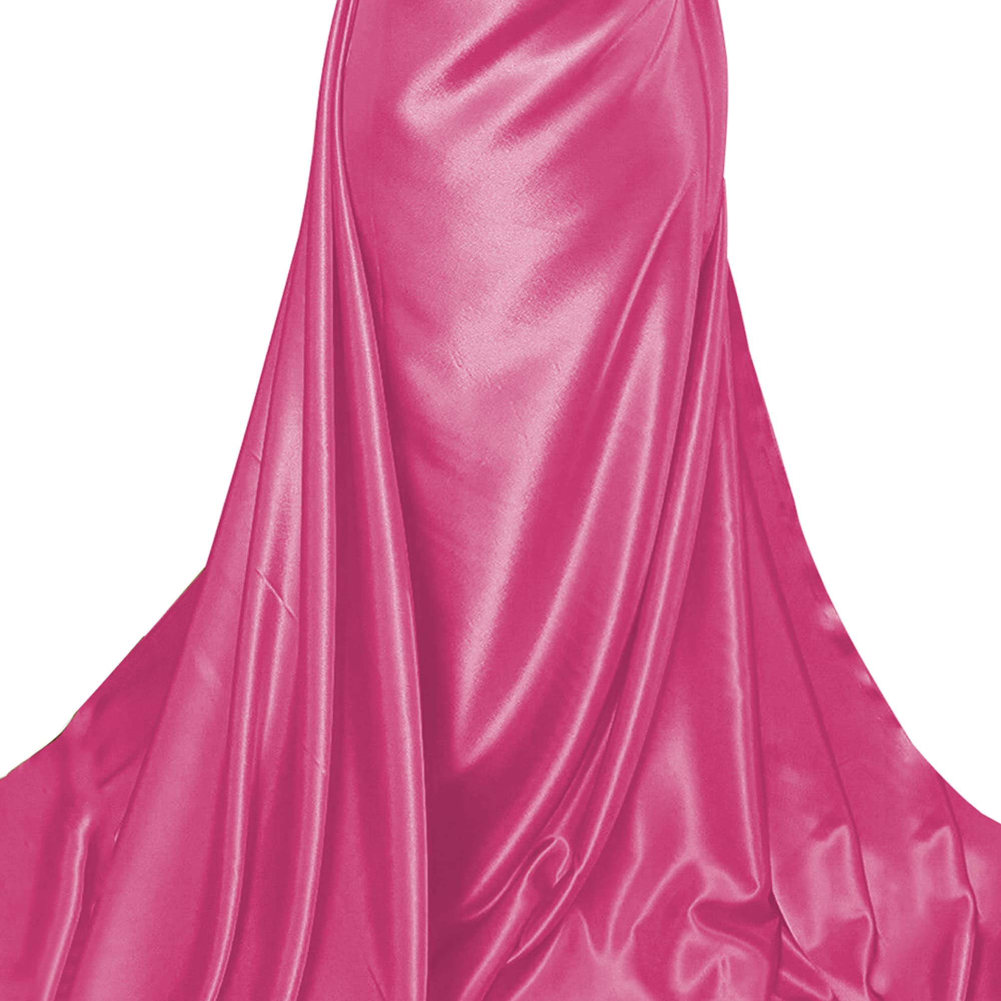 Hot Pink Taffeta Fabric for Sewing, Draping, Lining, Dressmaking, Home Furnishing and Crafts | 58”- 147 cm Wide | Same Day Dispatch | Sold By The Metre