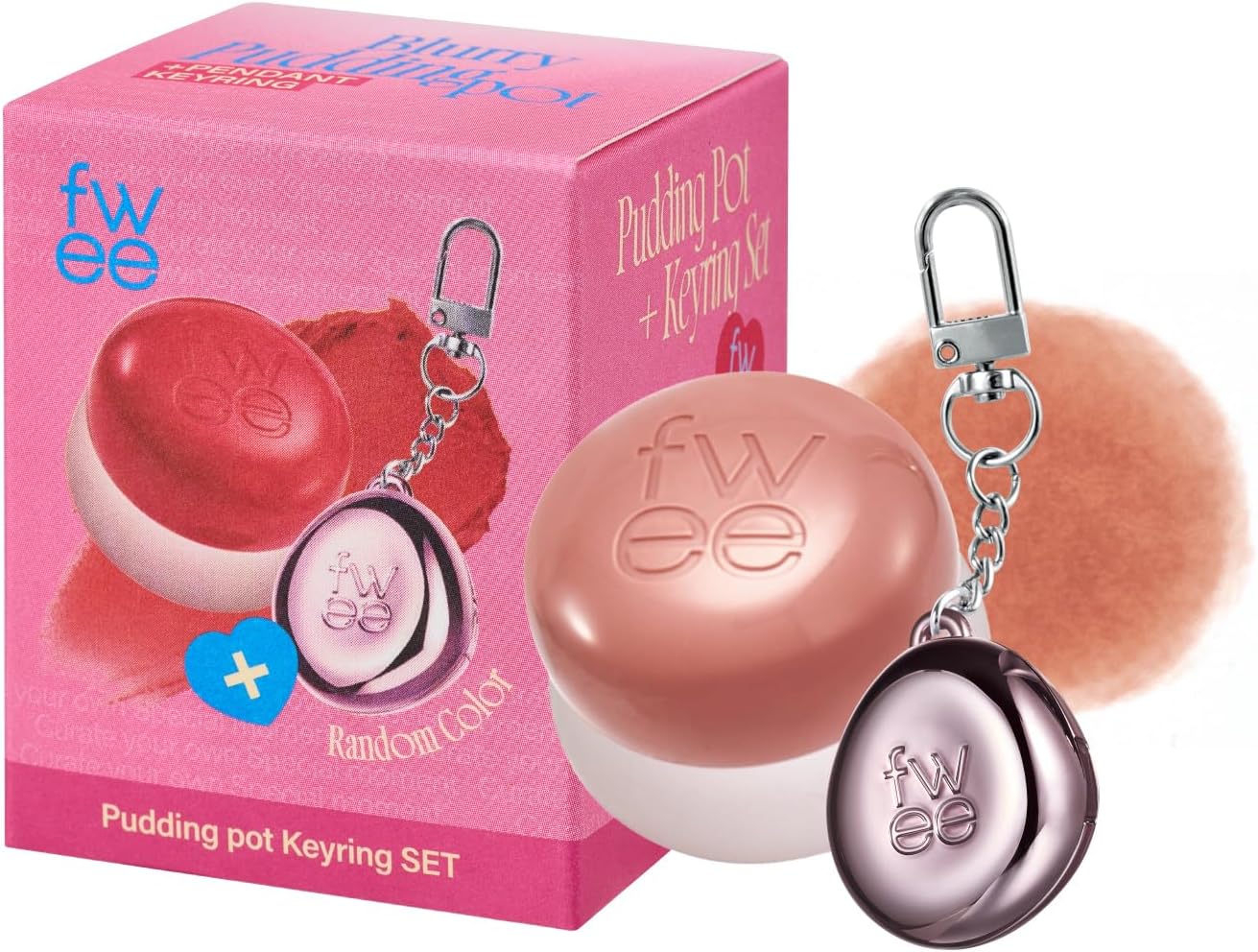 Keyring Lip & Cheek Blurry Pudding Pot Be – 5g (Anahtarlıklı)