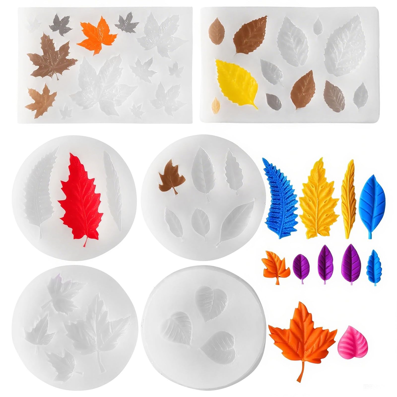 Moule en silicone en forme de feuille pour vos ateliers de pâtisserie
