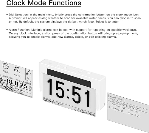 Miniatura 5 de Mini lector de libros electrónicos de 2.66 pulgadas, pantalla de tinta, dispositivos de lector E para ver archivos TXT y EPUB de 32 GB con