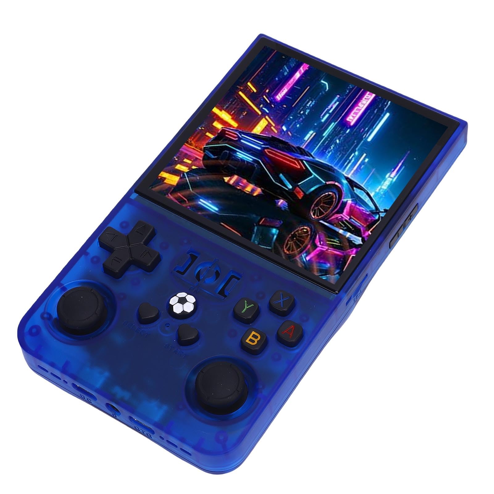 Asixxsix Console da Gioco retrò, Schermo IPS da 4,0 Pollici Console per Videogiochi Portatile con CPU a 4 Core Mini Video retrò con Design a Doppio Joystick Stereo Integrato (64G)