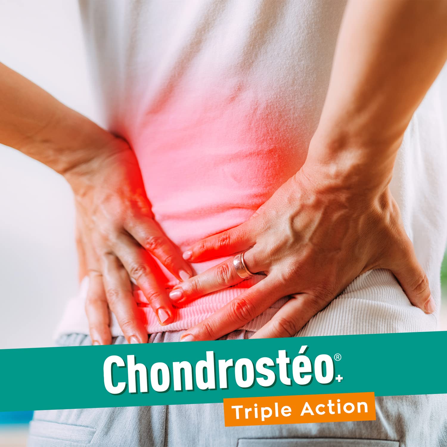 GRANIONS Chondrostéo+ Articulations - 2x180 Comprimés - Glucosamine, Chondroïtine, Msm, Harpagophytum, Bambou [Silicium] Triple Action :Mobilité & Souplesse Articulaire Capital Osseux - Made In France