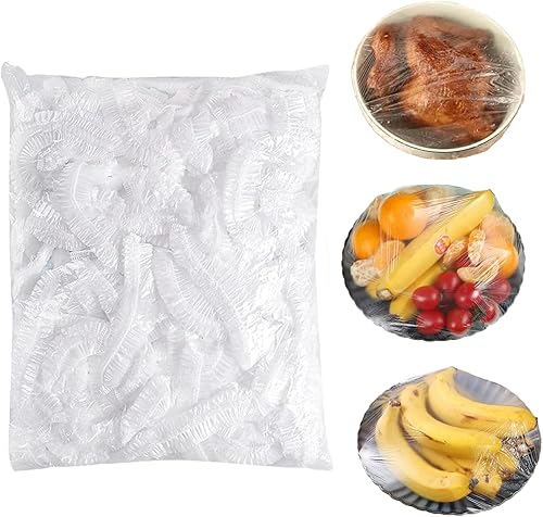 2023 Nueva caja de almacenamiento de película adhesiva gruesa con 200 envolturas de plástico, organizador de almacenamiento de bolsas de plástico