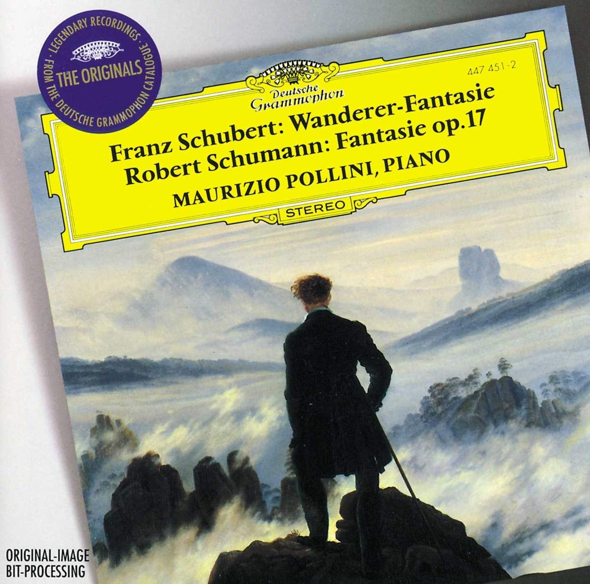 Schubert: Wanderer Fantasia / Schumann: Fantasie Op.17 [Audio CD] POLLINI,MAURIZIO and SCHUBERT,FRANZ