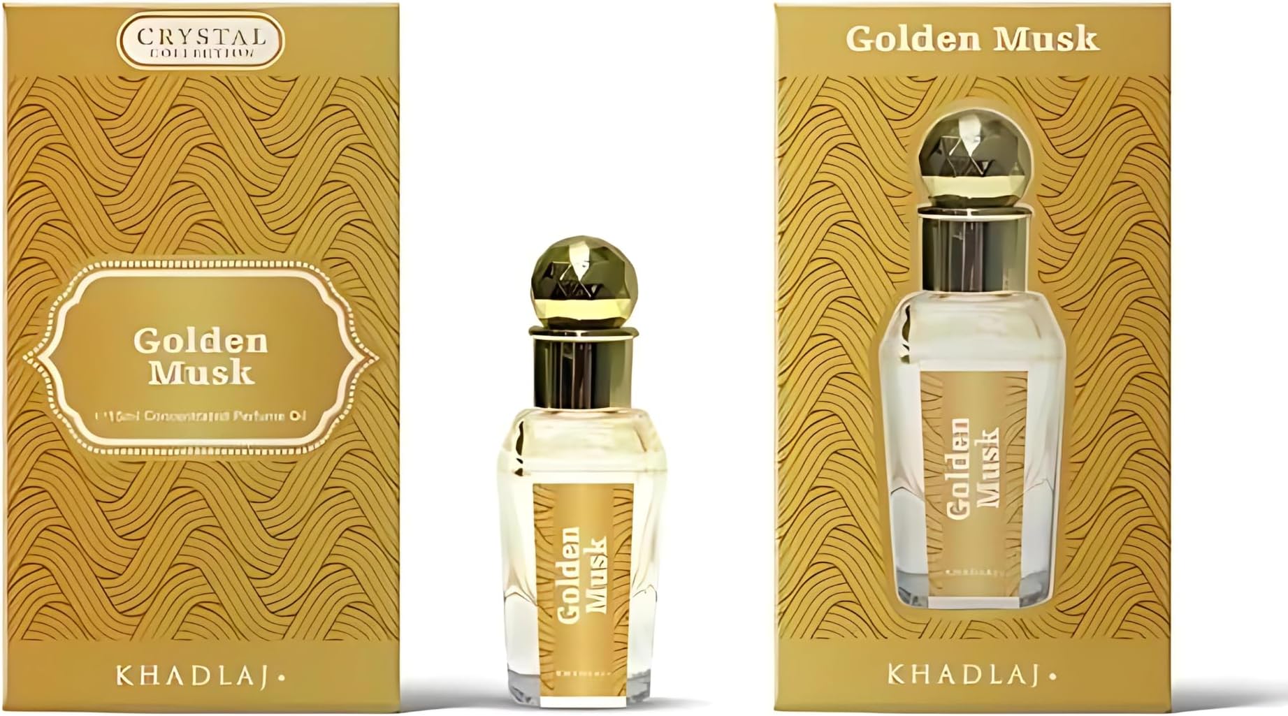 Khadlaj Golden Musk 15ml 1x6 Pc Roll on