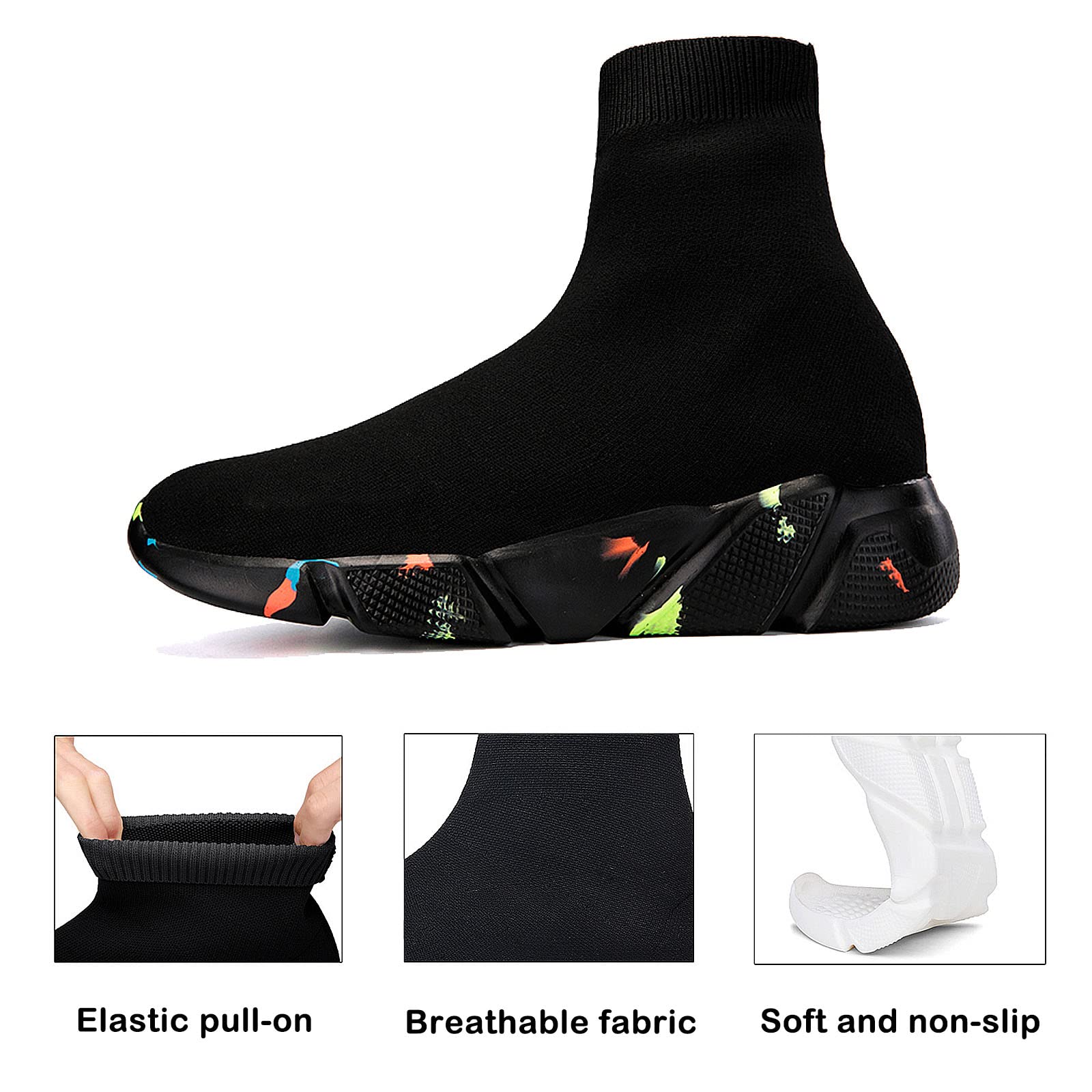 CERYTHRINA Męskie i damskie buty sportowe z siateczki, na czas wolny, lekkie, oddychające, wygodne, do chodzenia, do biegania, na czas wolny, do biegania po ulicy, na wędrówki, do treningu, joggingu, aktywności na świeżym powietrzu, do biegania, Tarnung,