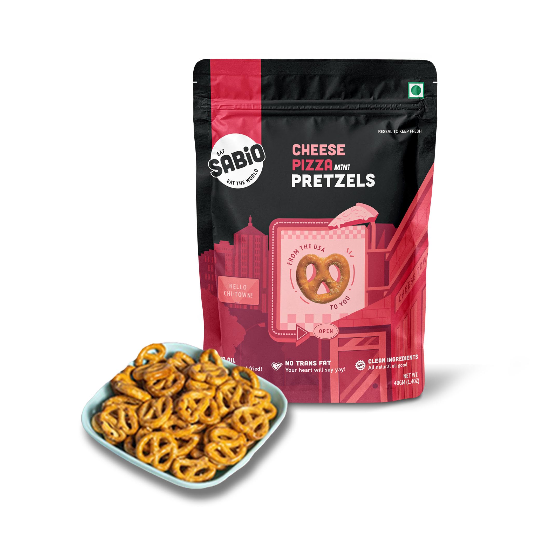 See full amazon price history chart for SABIO Mini Pretzels - Cheese Pizza Flavour (Pack of 3, 40 GM) | No Eggs, Nuts, GMO and Preservatives, Baked Not Fried, 100% Clean Ingredients SABIO Mini Pretzels - Cheese Pizza Flavour (Pack of 3, 40 GM) | No Eggs, Nuts, GMO and Preservatives, Baked Not Fried, 100% Clean Ingredients (B0CWCWQ9TY) Amazon Price History, Amazon Price Tracker