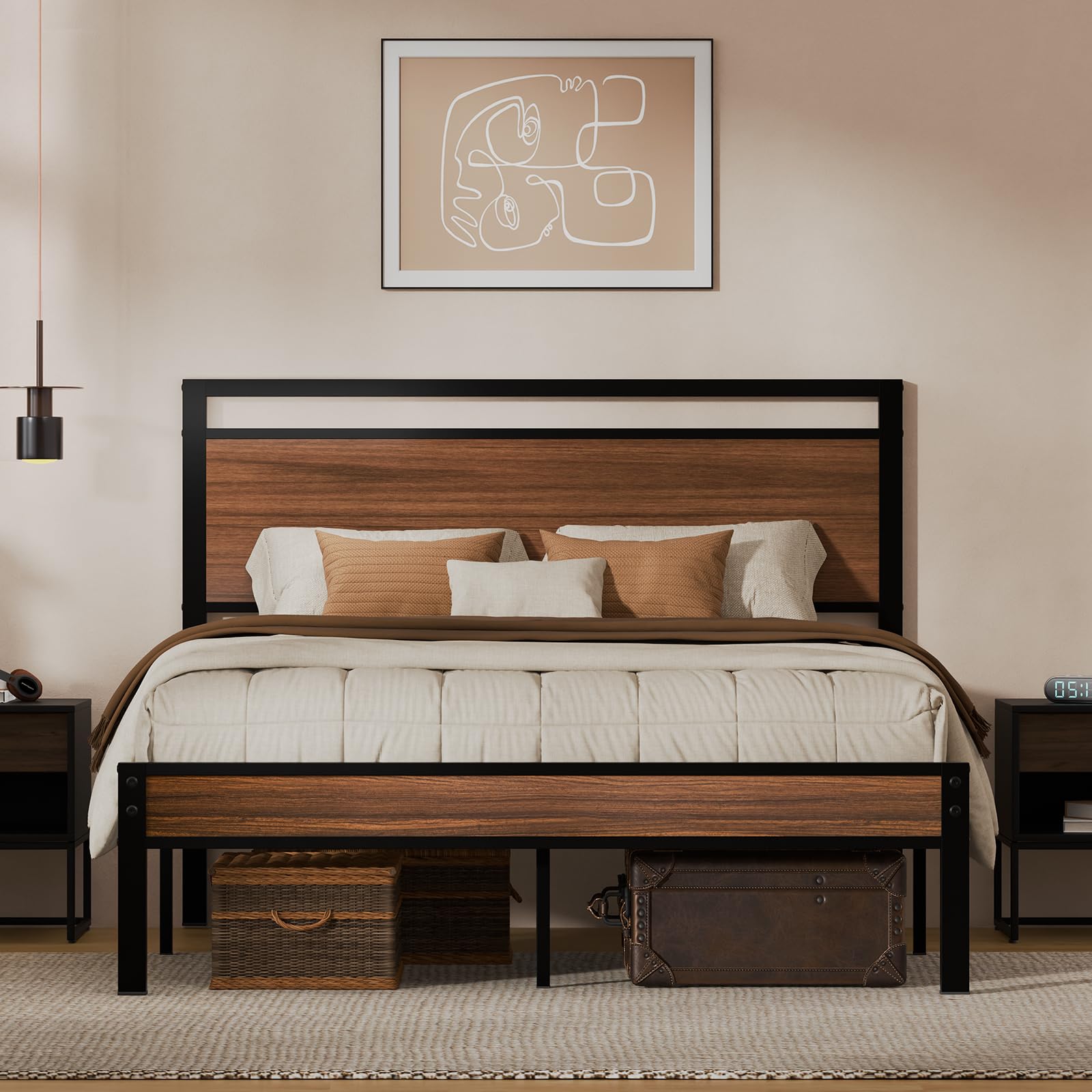 Z-hom Queen Bed Frame