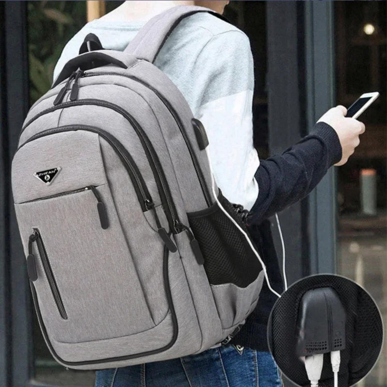 Mochila escolar Zaino Per Laptop Di Grande Capacità, Da 15,6 Pollici L'uso Giornaliero Viaggio Scolastico Degli Studenti Universitari Adolescenti-darkgray-s-47x33x17cm