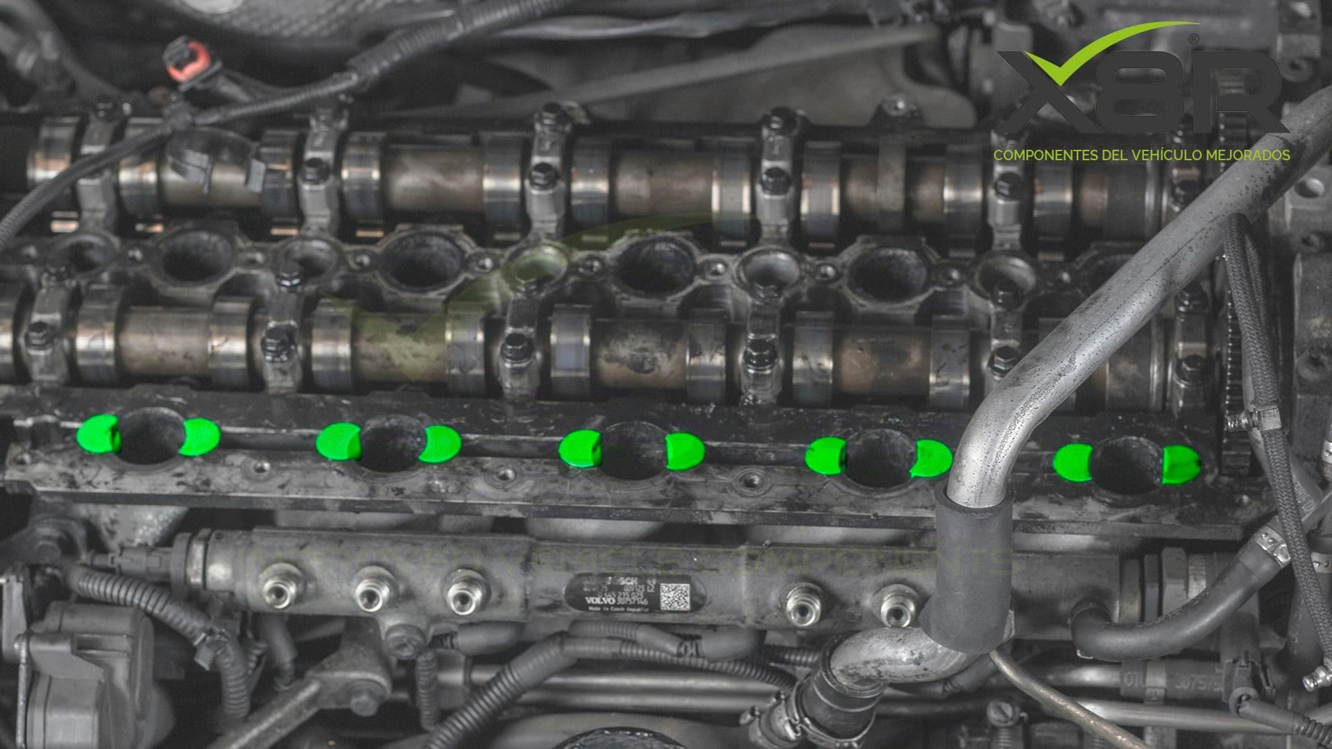 X8R Kit de tapones de colector de admisión para Volvo D5 2.4L XC90 V70