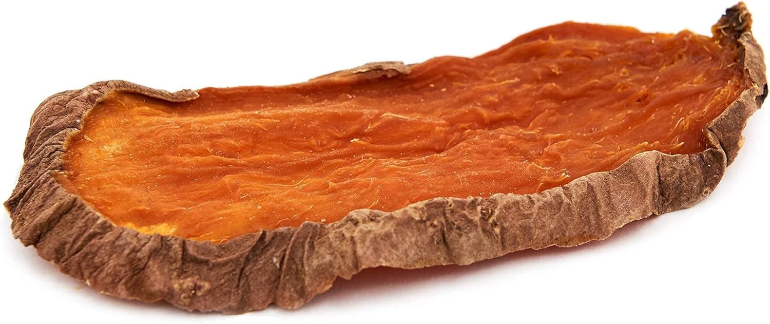 BRUTUS & BARNABY Sweet Potato Treats 14oz + Beef Jerky for Dogs (15-Count)